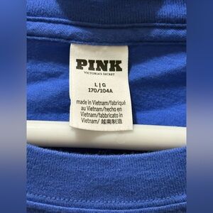 Blue ombré and pink ombre